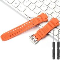 ราคา สายเรซินเหมาะสำหรับ Casio GW 3000B GW 3500B GW 2500B GW 2000G GW 1500B GW 1000นาฬิกาเครื่องประดับ Tali Jam Tangan Karet (21079468003)