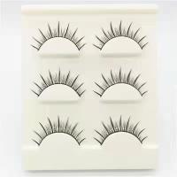ราคา 3D ขนตาปลอม ขนตาปลอมธรรมชาติ ขนตา ขนมิงค์ แบบธรรมชาติ 3 คู่ Eyelashes (20951676901)