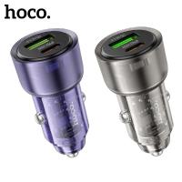 ราคา เครื่องชาร์จในรถยนต์แบบเร็ว QC18W PD38W Hoco Z52 100 ที่ชาร์จรถยนต์ดั้งเดิมสำหรับ iPhone 15 14 13 Pro ที่ชาร์จในรถเร็ว S22 S23 Samsung (20672883832)