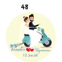 ราคา สติ๊กเกอร์น่ารัก สติ๊กเกอร์ติดของชำร่วย ของชำร่วย แต่งงาน แทนคำขอบคุณ save the date weding sticker label ฉลากของชำร่วย สติ๊กเกอร์งานแต่ง (16366218205)