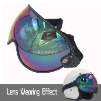 ราคา BULLBIKER หมวกกันน็อคกะบังหมวกเลนส์แว่นตากันลม Fit สำหรับ Hompson MOTO3 BELL MOTO3 ROYAL SHOEI P ZERO หมวกกันน็อควินเทจ (9828068781)