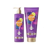 ราคา Sunsilk ซันซิล เนเชอรัลไบโอ แอคทีฟ แชมพู 380มล ครีมนวด 330มล Natural Bio Active Shampoo and Hair Conditioner (19418608045)