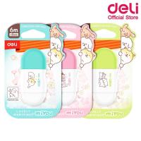 ราคา Deli เทปลบคำผิด เทปลบแฟนซี สุดน่ารัก ขนาด 6m คละสี 1 ชิ้น Corrertion Tape H352 เทปลบคำผิด เครื่องเขียน เทปลบ ลิควิด (13033089260)