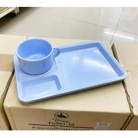 ราคา 1ชุด ชุดอาหารว่าง ถ้วยกาแฟพร้อมถาดรอง ชุดกาแฟ ชุดจัดเบรค ศรีไทยซุปเปอร์แวร์ ตรามือ Unica Flowerware Melamine Coffee Break Set (4406200659)