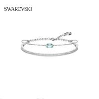 ราคา สวารอฟสกี้ สร้อยข้อมือน้ําตาล MILLENIA ผู้หญิงชั้นของขวัญการออกแบบสร้อยข้อมือของผู้หญิงกุหลาบทอง 925 สร้อยข้อมือเงินสเตอร์ลิง New product Swarovski MILLENIA sugar bracelet womens gift layer design wom