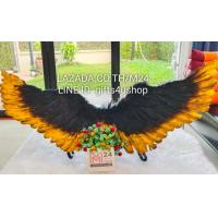 ราคา 1 อัน ขอบเงิน ขนาด 25x80 c m ปีกขนนก ปีกแองเจิล ปีกนางฟ้า ปีกนก ปีกเทวดา ปีกขนนก ปีกนางฟ้าขนนก ปีกแฟนซี ที่คาดผม วงแหวน เทวดา นางฟ้า แองเจิล (15124118241)
