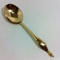 ราคา ทัพพีทองเหลืองผิวเกลี้ยง 12 นิ้ว หล่อหนา ทองเหลือคุณภาพสูง (7171556349)