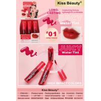 ราคา 70574 03 ลิปทินท์ kiss beauty จิ้มจุ่ม สีสวย ชัด ติดทนนาน โทนสีเเดง มี4 สี (21230406211)