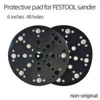 ราคา เหมาะสำหรับ FESTOOL เครื่องบดแห้งแผ่นป้องกันเบาะรองนั่งแห้งหัวบดแผ่นนุ่ม6 48 Hole แผ่นป้องกัน (19951269973)