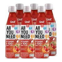 ราคา ราคาส่งถูก ยูนิฟ ออลยูนีด น้ำผักผลไม้ผสมมะเขือเทศรวม 95 300 มล x 6 ขวด Unif All You Need 95 Mixed Vegetable and Fruit Juice with Tomato Juice 300 ml x 6 Bottles สินค้าใหม่ ล็อตใหม่ ของแท้ บริการเก็บเง