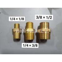 ราคา นิปเปิลทองเหลือง นิปเปิล ข้อต่อเกลียวนอก ข้อต่อเกลียวนอกทองเหลือง ข้อต่อผู้ ผู้ ข้อต่อลม ข้อต่อลมทองเหลือง 1 4ลด1 8 3 8ลด1 4 1 2ลด3 8 (9363502532)