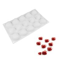 ราคา แม่พิมพ์ซิลิโคน พิมพ์สบู่ พิมพ์วุ้น พิมพ์ขนม รูปหัวใจ 15 ช่อง 30 G (15063302420)