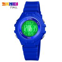 ราคา SKMEI 1716วัยรุ่นนักเรียนที่มีสีสัน LED แสงแฟลชเด็กแฟชั่นนาฬิกาสาวดิจิตอลกีฬานาฬิกาจับเวลาปลุก50เมตรกันน้ำ (13296974406)
