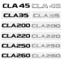 ราคา ใหม่ ABS สำหรับ Mercedes Benz CLA35 CLA 63 CLA45 CLA260 CLA180 CLA200 CLA220 CLA250 CLA300 CLA320 CLA350 CLA400 CLA450 CLA500 Letter รถด้านหลัง Trunk Emblem Badge สติกเกอร์ (14831899180)