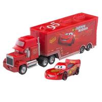 ราคา Disney Pixar Cars 2 3 ของเล่น Lightning McQueen Jackson Storm Mack ลุงรถบรรทุกตู้คอนเทนเนอร์โมเดลรถของเล่นของเล่นเด็กของขวัญ (20371440342)