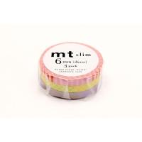 ราคา mt masking tape mt slim deco A MTSLIM16 เทปตกแต่งวาชิ รุ่น slim ลาย deco A แบรนด์ mt masking tape ประเทศญี่ปุ่น (15043447035)