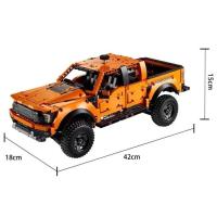 ราคา 42126แร็พเตอร์รถปิกอัพสำหรับ F 150รถแข่งของเล่นตัวต่อรถโมเดลอิฐของเล่นสำหรับเด็ก (21170508053)