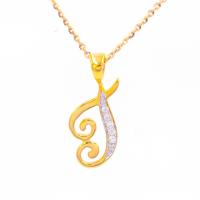 ราคา Happy Jewelry จี้เพชรแท้ ตัวอักษร T ทองแท้ 9k 37 5 เพชรเกสร PD197 (19954900102)