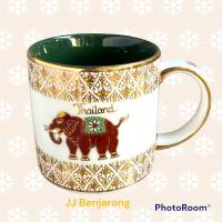 ราคา แก้วมัค เบญจรงค์ coffee tea Mug by JJ Benjarong (17168177223)