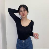 ราคา SpinnyHouse บอดี้สูทแขนยาว เว้าหลังลึก พรางหุ่นม้าก สาวอวบใส่ได้ค่า ช่วงเป้ามีกระดุมแป้กแกะได้ รุ่น บอดี้สูทแขนยาว (21047438959)