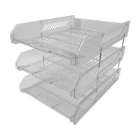 ราคา Orca กะบะพลาสติก 3 ชั้น L3 สำหรับใส่กระดาษ A4 ผลิตจากพลาสติกคุณภาพดี แข็งแรงทนทาน วัสดุสวยงาม (17282295999)