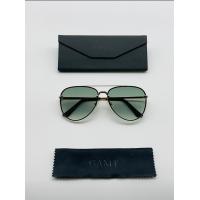 ราคา แว่นกันแดด GAMT 60mm Vintage สีเหลือบเขียว Clear Aviator SunglassesMirrored Lens Designer Women Sunglasses Pastel Green (18451275040)
