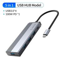 ราคา ออก E TAX ลดหย่อนภาษีได้ ORICO Usb C Hub Type C To Hdmi Compatible Rj45 อะแดปเตอร์เข้ากันได้กับ Usb C To Usb 3 0 100W Pd Dock สําหรับ Macbook Pro 5SXA (8960546189)