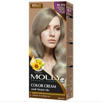ราคา Molly มอลลี่ คัลเลอร์ ครีม 100 มล สีย้อมผม ยาย้อมผม ปิดผมหงอก แม่สี สีเคลียร์ (13350286727)