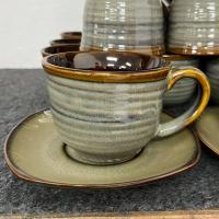 ราคา ถ้วยกาแฟ พร้อมจานรอง แก้วกาแฟ coffee mug แก้ววินเทจ แก้วกาแฟสวยๆ แก้วเซรามิก เข้าไมโครเวฟได้ (20040327272)