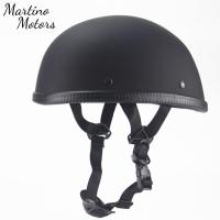 ราคา หมวกกันน็อคมอเตอร์ไซค์สไตล์เรโทรหมวกกันน็อคครึ่งใบสีพื้นหมวกกันน็อคน้ำหนักเบา (12867917691)