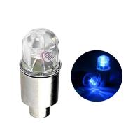 ราคา ร้านไทย จุกลมยาง จุกยาง มีไฟ Wheel Valve Cap Light Vibration Sensor Light Duty Universal Bicycle Cap Light for Outdoor พร้อมส่ง (21134581726)