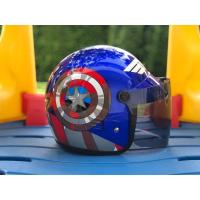 ราคา โปรดี หมวกกันน็อคลิขสิทธิ์แท้แบบเต็มใบไม่ปิดคางสำหรับเด็ก MARVEL CAPTAIN V3 AMERICA ราคาถูก หมวกกันน็อค อะไหล่หมวกindex อะไหล่หมวก real อะไหล่หมวก (14381563384)
