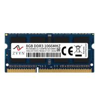 ราคา ZVVN 8GB DDR3 1066MHz PC3 8500S 3S8L10C7ZV01 2RX8 204Pin CL7 SODIMM RAM Laptop Memory Blue (7726330466)