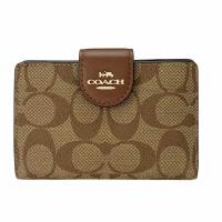 ราคา Coach outlet ของเเท้ กระเป๋าสตางค์ผู้หญิง COACH SMALL WALLET กระเป๋าสตางค์ขนาดเล็ก (19669660146)