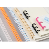 ราคา Memory98 สันห่วงพลาสติกถอดได้ สันห่วง DIY สันห่วงเข้าเล่ม สันหนังสือ สันสมุด สันห่วงถอดได้ ใช้เข้าเล่มกระดาษ สีสันสดใส เครื่องเขียนน่ารัก (4601856773)