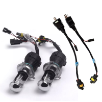 ราคา PL LED 35W 55W H4 Hi Lo HID หลอดไฟซีนอน4300K 5000K 6000K 8000K 10000K 12000K 12V รถ Auto ไฟหน้าไบซีนอนเปลี่ยนชุด (14111053791)