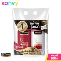 ราคา Tresemme Shampoo Conditioner Keratin Smooth Red Formula 400ml เทรซาเม่ ชุดบำรุงเส้นผม เคราตินสูตรใหม่ (21295430624)