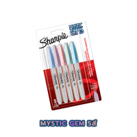 ราคา ปากกาSharpie marker ปากกาpermanent Fine point 1 0 มิล ชุด NEON MYSTIC GEMS กล่อง (17115863788)