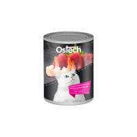 ราคา Ostech อาหารกระป๋องแมวออสเทค ปลาทูน่าในเยลลี่ ชนิดเปียก 400กรัม (21262472211)