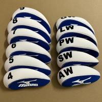 ราคา 11PCS Mizunoˉ Golf iron cover cap cover blank small window cover universal ball head transparent protective cover golf club cover golf cover for iron putter cover golf irons club head cover golf club 