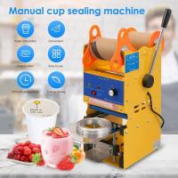 ราคา เครื่องซีล เครื่องซีลปิดฝาแก้ว เครื่องซีลปิดปากถ้วยพลาสติก รุ่น เครื่องซีลชานม เครื่องปิดผนึกถ้วยชาเชิงพาณิชย์อัต SC H8 (16096070675)