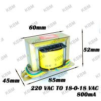 ราคา Transformer หม้อแปลงไฟฟ้า Input 220VAC Output 18VAC 18 0 18VAC 22VAC 22 0 22VAC 24VAC 24 0 24VAC 110VAC 800mA (17478965708)