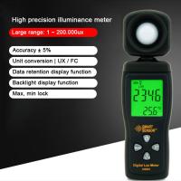 ราคา yieryi เครื่องวัดความสว่างจอ LCD ขนาดเล็กเครื่องวัดความสว่าง200000ลักซ์มิเตอร์ดิจิตอล AS803เครื่องวัดความเข้มแสงเครื่องวัดปริ (20743488652)