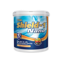 ราคา TOA SHIELD 1 NANO ทีโอเอ ชิลด์ วัน นาโน สีทาอาคาร ทาบ้าน สีขาว ขนาด 3 785 ลิตร 1 แกลลอน (10411578341)