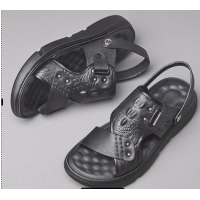 ราคา TiNiT Storeรองเท้าแตะหนังวัวสำหรับผู้ชายรองเท้าแตะชายหาดรองเท้าหนังแท้กันลื่นกันลื่นหนาสำหรับวัวแบบใหม่ฤดูร้อน (19790761950)