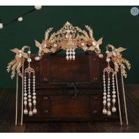 ราคา ปิ่นปักผมจีน ชุดปิ่นเจ้าสาว ร้านไทยพร้อมส่ง ปิ่นระย้า ปิ่นเงิน ปิ่นทอง ปิ่นโลหะ ปิ่นปักผมสไตล์จีน งานสวย (14482801860)