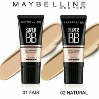 ราคา แท้ทั้งร้าน แบ่งขายบีบีครีมหน้าเป๊ะ MAYBELLINE SUPER BB ULTRA COVER BB CREAM SPF50 PA (20830262946)
