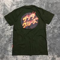 ราคา S 5XL ใหม่ เสื้อยืดพิมพ์ลายแฟชั่น Santa Cruz Flaming Japanese Dot Premium Mirror T Shirt 3dsI S 5XL (20742372970)