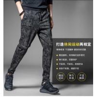 ราคา พร้อมส่ง กางเกงขายาวผู้ชายสไตล์เกาหลี กางเกงขายาว กางเกงลำลองขายาว กางเกงลายทหารคูลๆ เท่ๆ งานดี (11930035081)