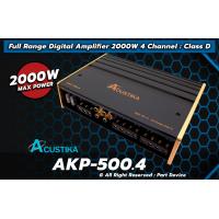 ราคา Acustika AKP500 4 Full Range Digital Amplifier 2000W 4 Channel สินค้าพร้อมส่ง (12121774363)